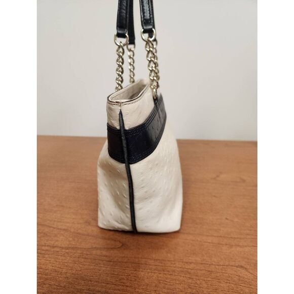 Kate Spade Black and Cream Shoulder Bag - Picture 3 of 8